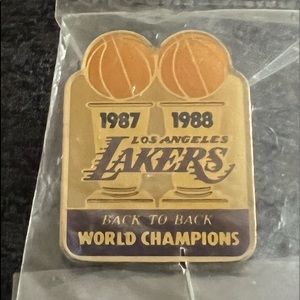 Vintage LA Lakers Commemorative Pin